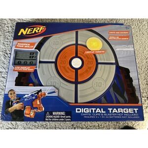 NERF Strike And Score Digital Target - Lights & Sounds - Game Modes -New In Box!